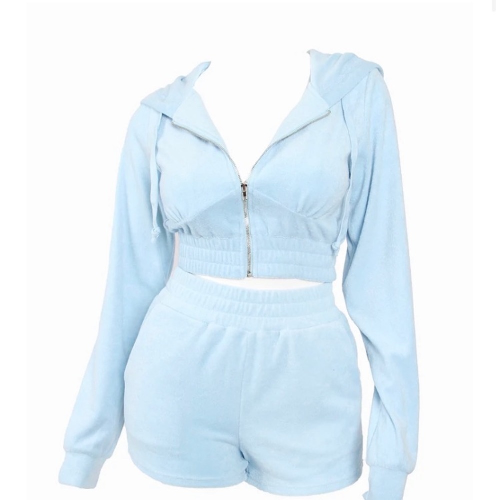 Baby Blue Track Set